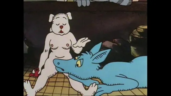 КиноНагота - Приключения кота Фрица (Fritz The Cat) [1972] - отрывок №1