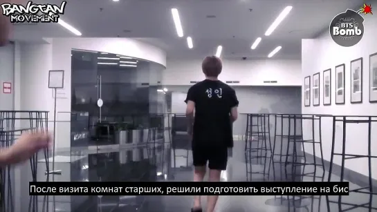 `RUS SUB:BANGTAN BOMB` Nick Name T-shirts! (95z cam #1)