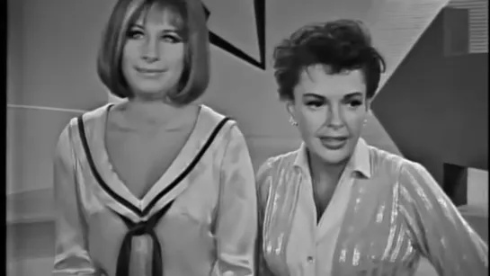 Barbra Streisand & Judy Garland - Happy Days Are Here Again (1963) ᴴᴰ