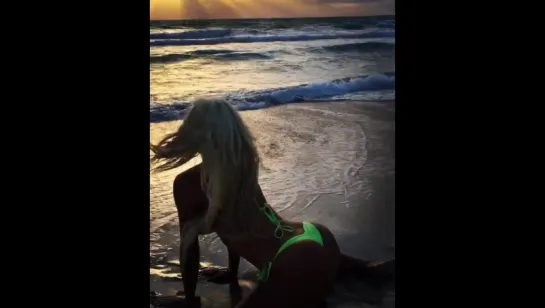 NICOLETTE SHEA Sexy Instagram Twerk