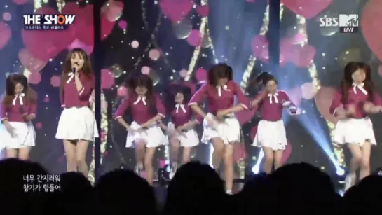 [151110] Lovelyz - Ah-Choo @ The Show