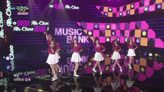 [151030] Lovelyz - Ah-Choo @ Music Bank