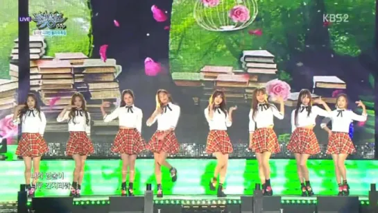 [151009] Lovelyz - Ah-Choo @ Music Bank