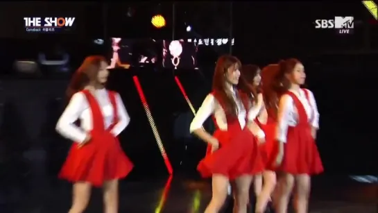 [151006] Lovelyz - How To Be A Pretty Girl @ The Show