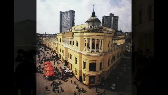 Прогулка по Арбату (Москва) 1980-е годы / A walk along the Arbat (Moscow) 1980s