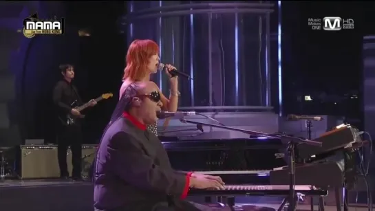 Stevie Wonder & Hyolyn & Aaron Kwok - I Just Called To Say + Lately + Isn't She Lovely + Superstition