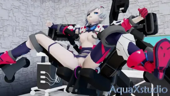 【MMD 3D】Honkai Impact 3 Kallen Kaslana Torture Machine 崩坏3 卡莲