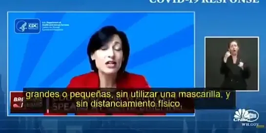 Vean este video los excepticos ya que señalan que nadie dijo que las vacunas eran 100% seguras.