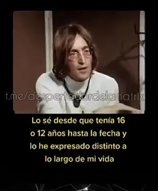 John Lennon lo advirtió