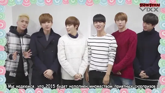 [RUS SUB] 20150103 StarCast - VIXX' Letters to VIXX One Year Later