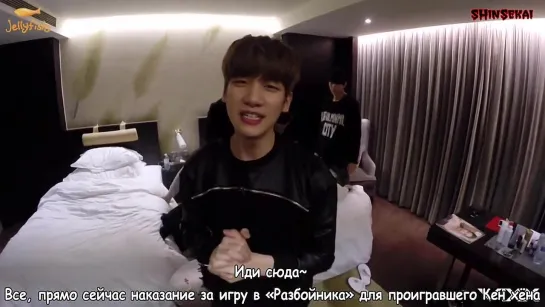 [RUS SUB] 20150204 StarCast - VIXX Hotel Attack Incident Part2