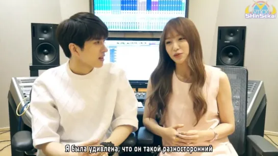 [RUS SUB] StarCast - KEN X Hani, why are you guys so sweet like honey