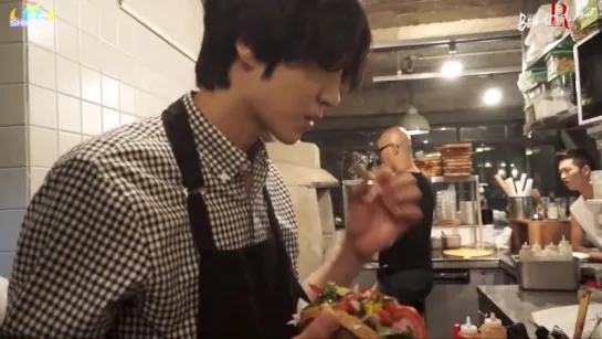 [RUS SUB] 150902 VIXX LR & Chef Hong Seokcheon @ Naver Starcast