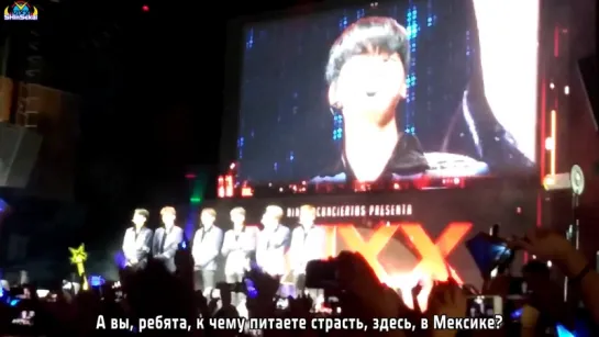 [RUS SUB] 160522 VIXX In Mexico - Spanish Introductions