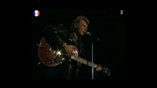 Джонни Аллиде - Гитара причиняет боль (Johnny Hallyday - La guitar fait mal) русские субтитры