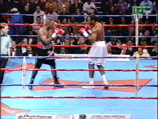 Hasim Rahman vs Lennox Lewis (1 бой, комментатор - Вл.Гендлин).