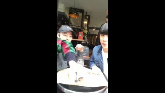 170329 Instagram  Live  Kasper