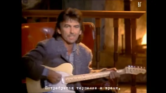 Джордж Харрисон - Все мои мысли - о тебе (George Harrison - Got my mind set on you) русские субтитры