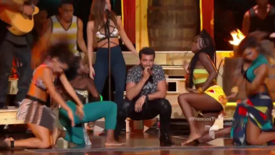 Jencarlos Canela y Ky-Mani Marley en Premios Tu Mundo 2015 (FullHD)