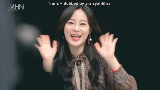 MHN SKETCH INTERVIEW - Wine Day Special with Youngji - анг.суб