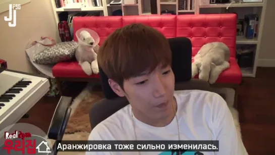 [Real 2PM] Мой дом - Jun.K! Представляем вам собак, копий Jun.K! [русс. саб]