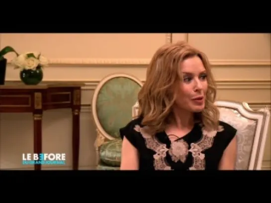 Kylie Minogue Le Before Interview (Canal Plus 17.03.2014)