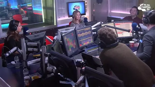 Kylie Minogue Plays Along With The Bong Game (Capital Breakfast Show 28.01.2014)