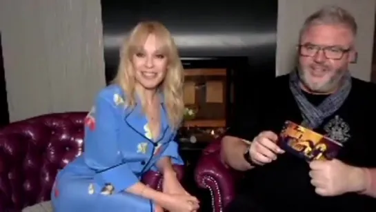 Kylie Minogue Golden Q&A (Facebook Live 11.04.2018)