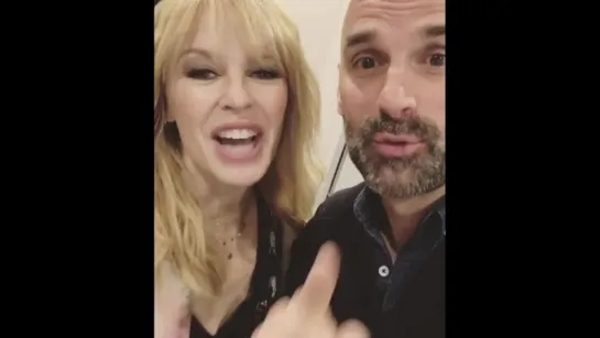 Kylie Minogue At Fun Radio (20.03.2018)