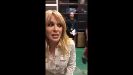 Kylie Minogue Behind The Scenes Of "Ant & Dec's Saturday Night Takeaway" (24.02.2018)