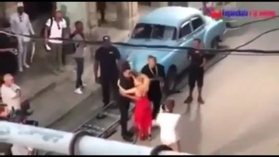 Kylie Minogue Shoots New Video In Havana (03.03.2018)