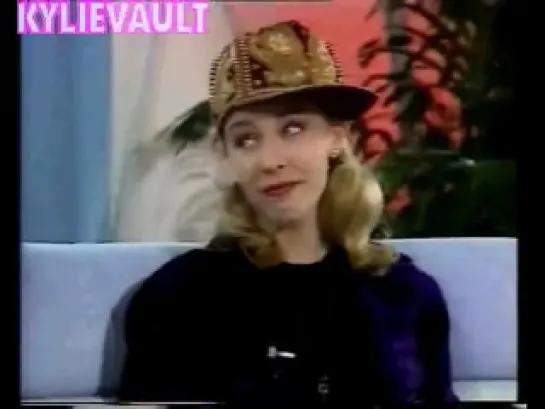 Kylie Minogue Daytime Live Interview (1989)