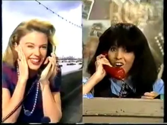 Kylie Minogue The Comedy Company Interview (1989)