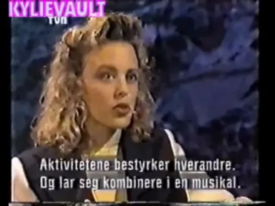 Kylie Minogue TVN Special Interview (1989)