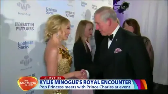 Kylie Minogue’s Royal Encounter (The Morning Show 2016)