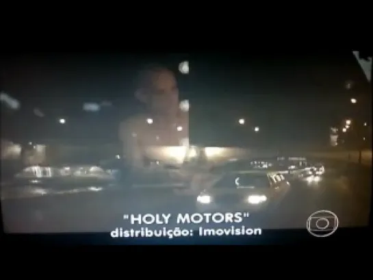 Kylie Minogue At HOLY MOTORS Brazilian Premier (Jornal da Globo 02.10.2012)