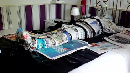 Newspaper Bondage...