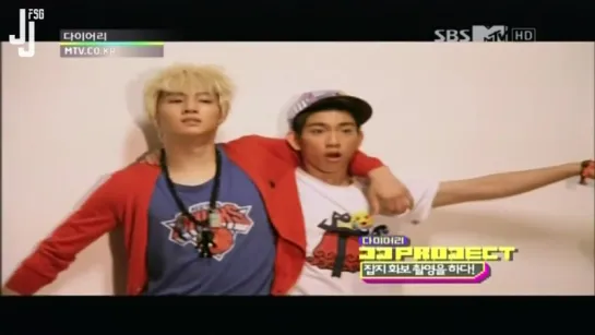 [120806] JJ Project MTV Diary Ep. 21 [русс. саб]