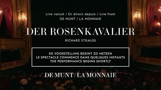 DER ROSENKAVALIER Strauss – La Monnaie _ De Munt