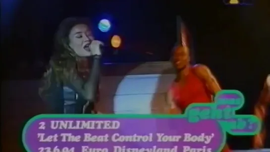 2 Unlimited -  Let The Beat Control Your Body (Live 1994 HD2)