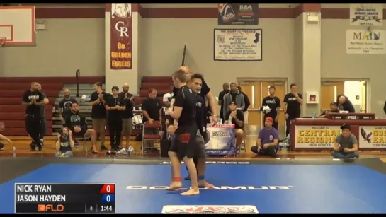 Nick Ryan vs. Jason Hayden 2016 ADCC North American Trials