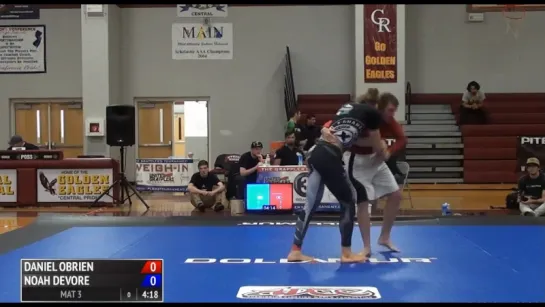 Daniel OBrien vs Noah DeVore 2016 ADCC North American Trials