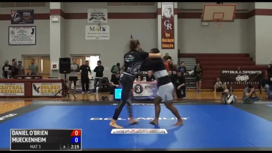 изд Daniel OBrien vs Todd Mueckenheim 2016 ADCC North American Trials