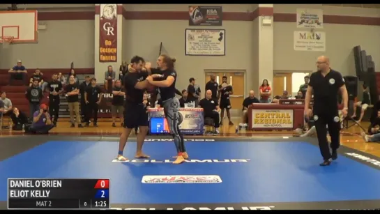 99kg final - Eliot Kelly vs Daniel OBrien