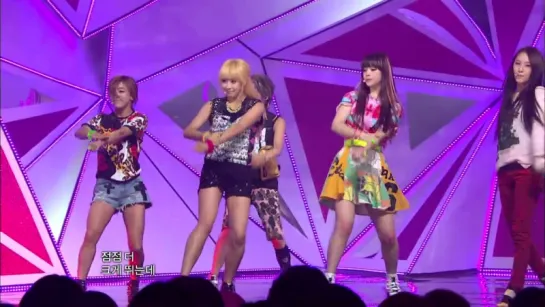 f(x) - Electirc Shock, 에프엑스 - 일렉트릭 쇼크 @ Comeback stage, Show! Music Core L