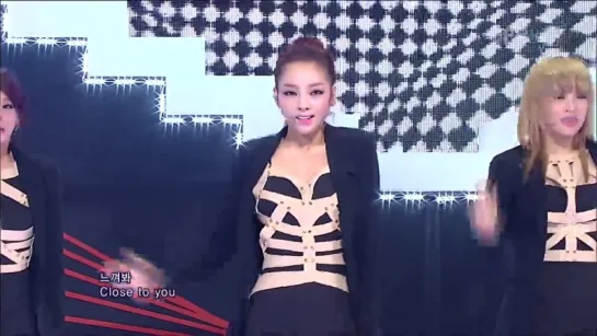 120826 KARA - Pandora( Inkigayo Comeback Stage)