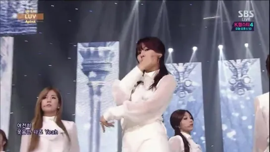 [에이핑크(A-pink) LUV (러브) @인기가요 Inkigayo 141207