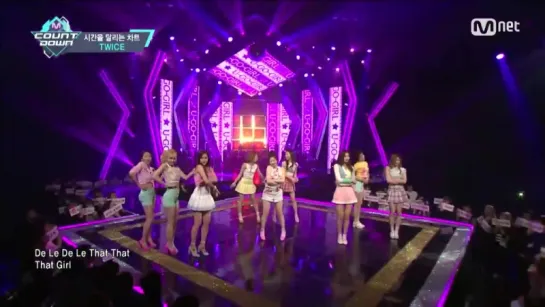 TWICE - Saturday Night (Son Dam bi) U-Go-Girl (Lee Hyori) Special Stage M COUNTD.465