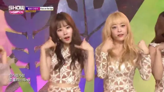 Melody Day - Kiss on the Lips @ Show Champion 170215