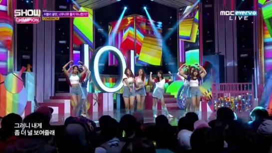 IOI-VERY VERY VERY LIVE @SHOW CHAMPION MBC 161019